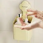 With Hook Bathroom Suction Cup Shelf Shampoo Holder
