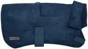 Ruff N Rugged Suedette Trench Coat Cadet Navy