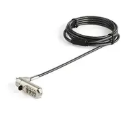 StarTech 6ft Laptop Cable Lock for Nano Slot Computer/Tablet/Device- Anti-Theft