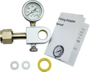 Soda CGA320 CO2 Refill Adapter for Filling Soda Co2 Exchange Carbonator Quick