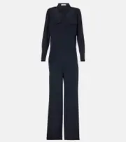 [Dorothee Schumacher] Dorothee Schumacher Satin jumpsuit AU 8 blue