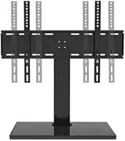 Tv Mounts Motorised Stand，TV Mounts,TV Stand Mount, Adjustable Height Table Top TV Stands, with Tempered Glass Base, for 32-65 Inch TV Stand Mount, Loading 99 Lbs