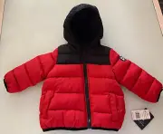 NWT Ben Sherman Toddler Boys Puffer Jacket Red Size 18 M