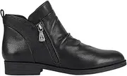 Womens Hush Puppies Chalet Shoes Black/Black Dress Formal Comfort Boots 10 Black/Black