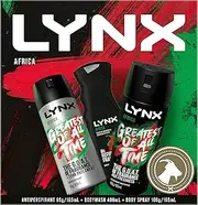 Lynx Africa Antiperspirant and Bodywash Gift Pack