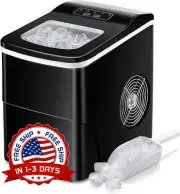 Portable Ice Maker,Ice Maker Machine for Countertop, Self-Cleaning Function new