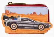 Loungefly Back to the Future - 40th Anniversary Delorean Accordion Wallet