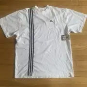 Vintage Y2K Adidas Three Stripe TShirt- NWT
