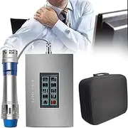 Extracorporeal Focused Shockwave Therapy, ED Shock Wave Machine with 7 Probes, Adjustable 60~200MJ Energy, Deep Muscle Massager, Non-invasive, for Relieve Human Body Pain, Boost Metabolism