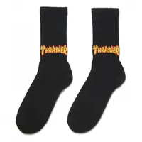 在飛比找蝦皮購物優惠-Thrasher 火焰 韓國製造 純棉厚磅 長襪 襪子