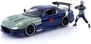 Jada Toys Naruto 1:24 Scale Mazda RX-7 Die-Cast Vehicle with Kakashi Figure