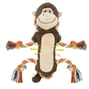 Squeaky Durable Dog Toy Large Breed, Tug of War Dog Interactive Toy, Stuffed ...