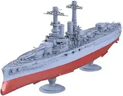 YYC1800522S 1/1800 Military Model Kit USN Wyoming class Battleship BB-32 Full Hull