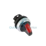 Eaton 216825 M22-WRLK-R Switch Bright A Lever 2 Position Fixed Red