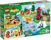 [LEGO] DUPLO Town World Animals 10907 Exclusive Building Bricks (121 Pieces)