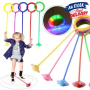 Flashing Skip Ball It Jump Toy For Kids Sports Rotation Ankle Adult