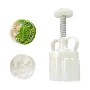 Practical Round Mooncakes Crafting Tool Mooncakes Mould with Delicate Landscape