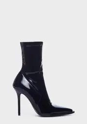 [AZALEA WANG] Isabella Patent Stiletto Boots