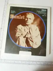 RCA Seletavision CED Videodisc Hamlet Lawrence Olivier Jean Simmons New Sealed