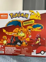Mega Construx Pokemon Charmander Evolution Building Set Charmeleon Charizard 313