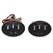 Triton Boat Rotary Switch Panels 313630 | 6 3/4 x 4 3/4 Inch Set of 2