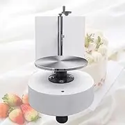 Automatic Cake Icing Machine, 4-12 inch Adjustable Cream Filling Machine, Birthday Cake Decorating Coating Machine, Cake Tools Cake Bread Cream Decoration Spreader Smoothing