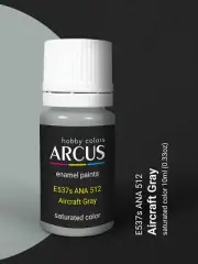 Arcus 537 - Enamel paint USAF ANA 512 Aircraft Gray Saturated color 10ml