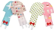 DECOMELODY 4Pcs Reusable Bird Diapers for Pet Birds Durable Nappies with Fine Workmanship Comfortable and Charming Bird Clothes for Parrots Budgies Cockatoos