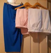 New, Millers Size 22 3/4 Pant bundle 3 Pairs Pocket Belt Loop Elastic Waistline