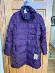 RARE!The North Face Woman’s Large Metropolis Parka Blackberry Wine NWT