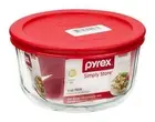 Pyrex Simply Store 4-Cup Single Glass Food Storage Container with Lid