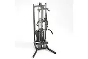 FitnessLab Exercise Multi-Function Home Gym Weight Station Fitness Machine w/ Dual Pulley System