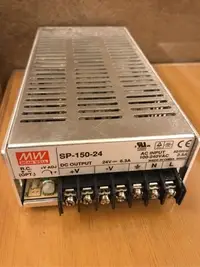 在飛比找Yahoo!奇摩拍賣優惠-二手 明緯 MW SP-150-24 24V 6.3A 電源