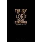 THE JOY OF THE LORD IS MY STRENGTH - NEHEMIAH 8: 10: SERMON NOTES JOURNAL