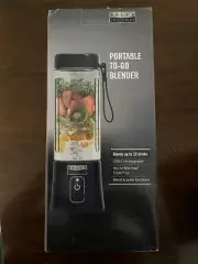 Bella Pro Series - Portable To-Go Blender Black Must-Have!