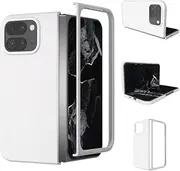 [Jarttarn] Case Compatible with Google Pixel 9 Pro Fold 2024, [Anti-Scratch] Ultra-Thin Hard PC Protective Case, Foldable Case for Google Pixel 9 Pro Fold (White)