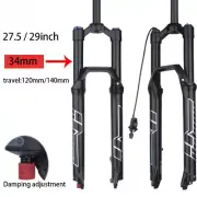 Mtb Bicycle Front Suspension Air Fork Rebound Damping 27.5/29er Travel 120/140mm