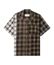 checked shirt EU48 Black
