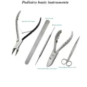 Chiropody Podiatry Instruments Ingrown Nail Nipper Foot care dresser+Sander
