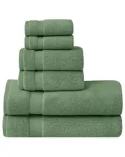 Brooklyn Loom Super Soft 6pc Bath Sheet Set