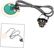 QUMIIRITY Microphone Pickup Guitar Pickup for Acoustic Instruments White Transducer