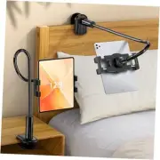 Tablet Stand, Kindle Holder for Reading in Bed, [Flexible Long Arm Gooseneck]
