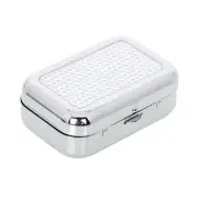 1Pc Pocket Ashtray Mini Square Metal Ashtray with Lid,Mini Portable Ashtray Squa