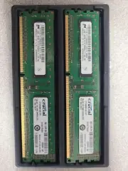 2 New Crucial 1GB 240PIN DIMM 128MX64 DDR3 Desktop Memory CT12864BA1339A.M8FG.