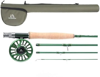 Fly Fishing Combo: Premier Fly Fishing Rod, Avid Fly Reel and Rod Case
