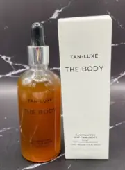 Tan Luxe The Body Illuminating Self Tan Drops - Light Medium - 3.21 oz -BNIB