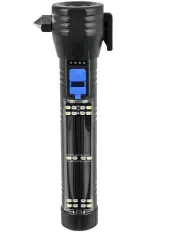 [Brillar] 150 Lumen Solar Power USB Rechargeable Multifunction Trekking Torch