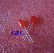 100pcs F5 5MM RED COLOR RED LIGHT Super Bright Bulb Lamp LED DIFFUSED