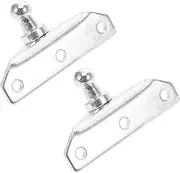 HEALEEP 1 Pair Heavy Duty Gas Ball Brackets Ball Head Mounting Support for Automotive Furniture Mechanical Applications Vibration Reduction Easy Installation