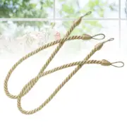 2pcs Curtain Tassel Hanging Artificial String Strap Curtain Accessories Strap